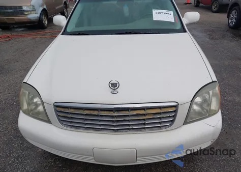 2005 Cadillac Deville Livery z USA, uszkodzony, nr VIN 1G6KD54Y25U205882